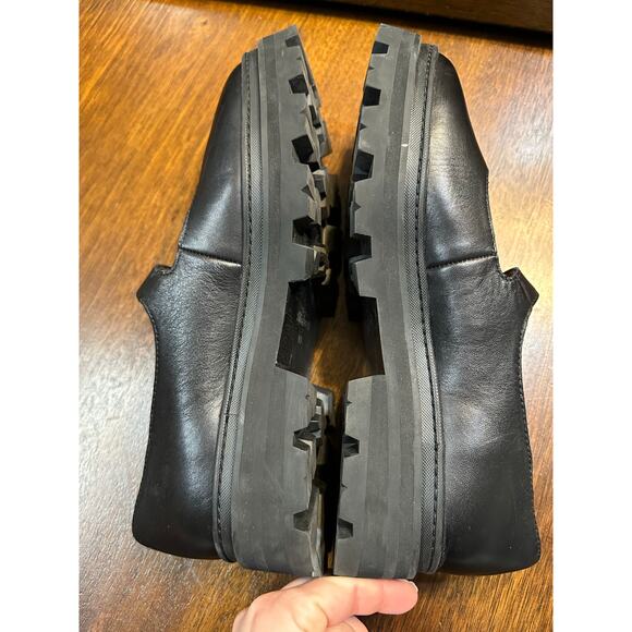 Madewell Chunky Mary Jane Shoes Women 10 Black Academia Dark Neutral Grunge 90s - Picture 6 of 11